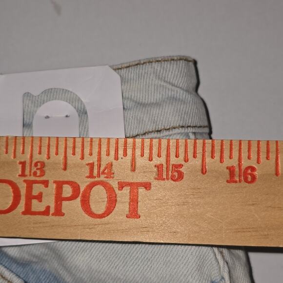 Nature Denim Kyler Mom Jeans Distressed Light Wash Womens Size 9 NWT - Picture 11 of 14